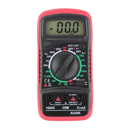 ANENG XL830L Multi-Function Digital Display High-Precision Digital Multimeter, Specification: Standard+10A Extra Tip Pen(Red) - Consumer Electronics by ANENG | Online Shopping UK | buy2fix