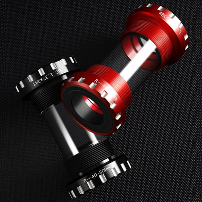 WEST BIKING Mountain Road Bike Screw-In Bearing Bottom Axle(Red) - Outdoor & Sports by WEST BIKING | Online Shopping UK | buy2fix