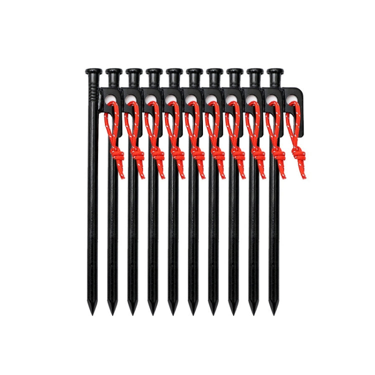 10 PCS 20cm Outdoor Camping Windproof Fixed Canopy Ground Nails - Tents & Accessories by buy2fix | Online Shopping UK | buy2fix