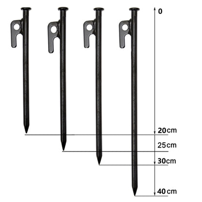 4 PCS 30cm Outdoor Camping Windproof Fixed Canopy Ground Nails - Tents & Accessories by buy2fix | Online Shopping UK | buy2fix