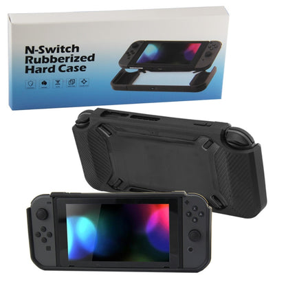 Scratch-Resistant Back Cover For Nintendo Switch(Black + Black) - Cases by buy2fix | Online Shopping UK | buy2fix