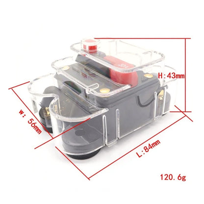 CB2 Car RV Yacht Audio Modification Automatic Circuit Breaker Switch, Specification: 60A - In Car by buy2fix | Online Shopping UK | buy2fix