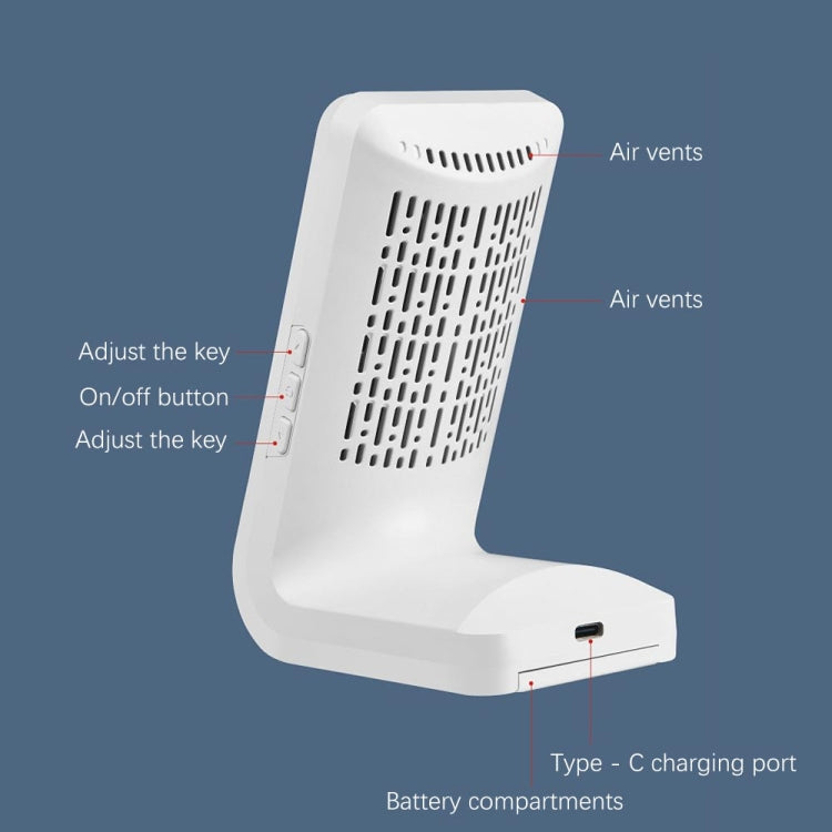 T03 3 In 1 Carbon Dioxide Detector Air Quality Monitor( Semiconductor White) - Consumer Electronics by buy2fix | Online Shopping UK | buy2fix