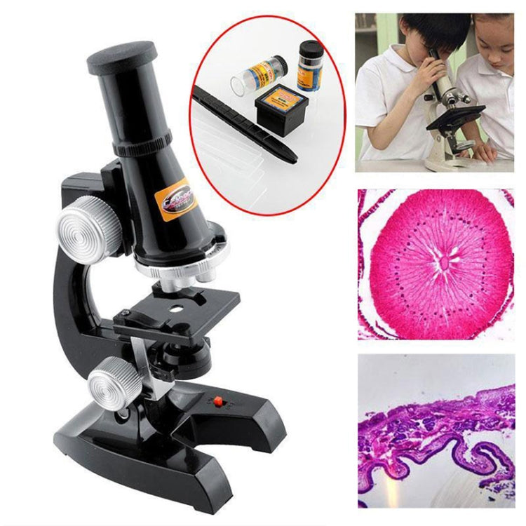 C2119 Children Early Education HD 450X Microscope Toy(Black) - Digital Microscope by buy2fix | Online Shopping UK | buy2fix