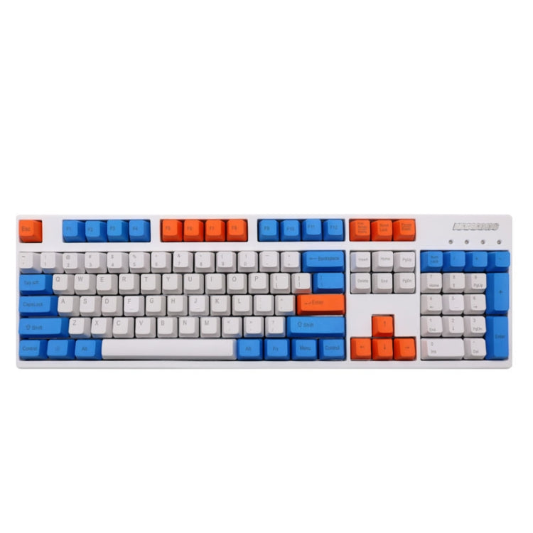 Mechanical Keyboard 108 Key PBT Keycap(Front Letter) - Silicone / Sticker by buy2fix | Online Shopping UK | buy2fix