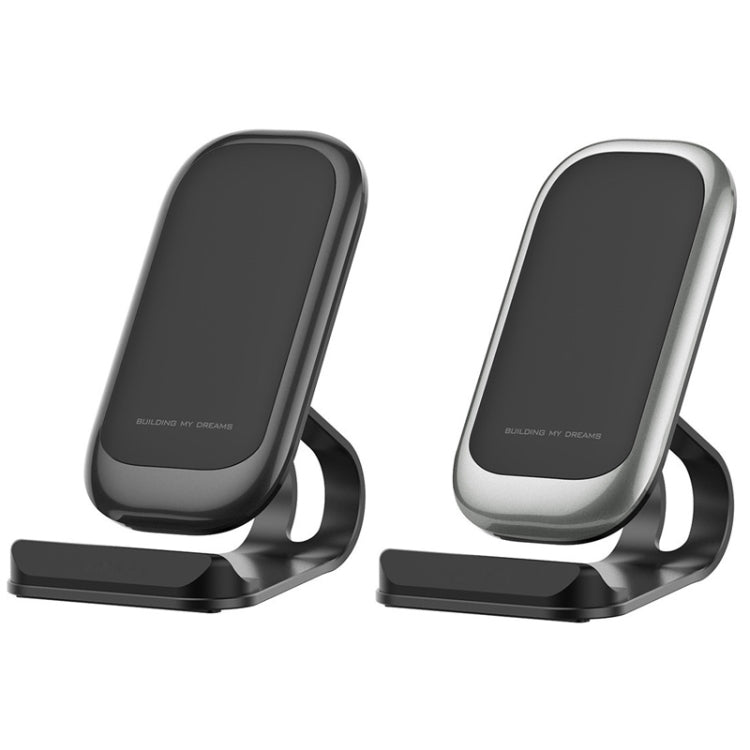 Z01 15W Multifunctional Desktop Wireless Charger with Stand Function, Spec: VIP Cryogenics (Black) - Apple Accessories by buy2fix | Online Shopping UK | buy2fix