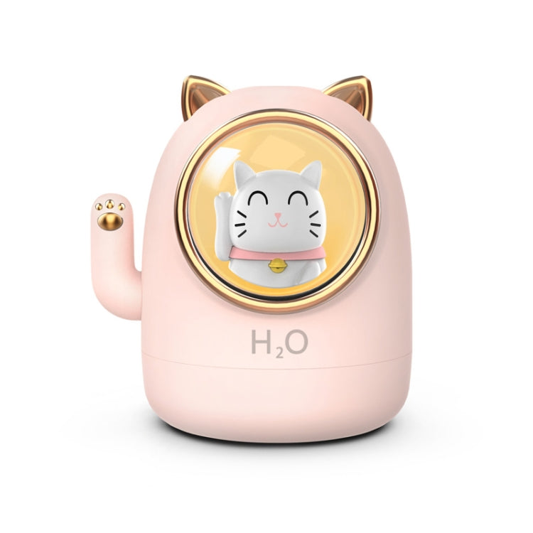 A-16 Home Office Silent Mini Lucky Cat USB Humidifier(Pink) - Home & Garden by buy2fix | Online Shopping UK | buy2fix