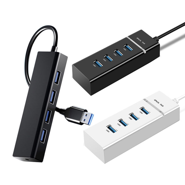 4 X USB 2.0 Ports HUB Converter, Cable Length: 15cm,Style： Without Light Bar - USB 2.0 HUB by buy2fix | Online Shopping UK | buy2fix