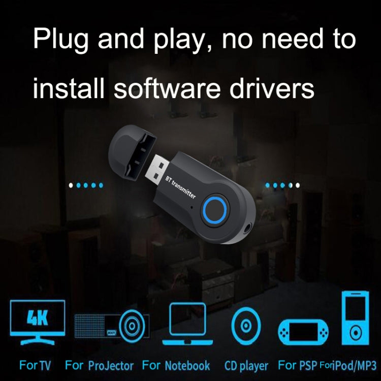 GT-09S Computer Bluetooth Audio Adapter - Bluetooth Dongle by buy2fix | Online Shopping UK | buy2fix