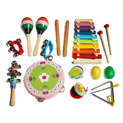 14 PCS / Set Children Orff Percussion Playset - Musical Instrument Toys by buy2fix | Online Shopping UK | buy2fix