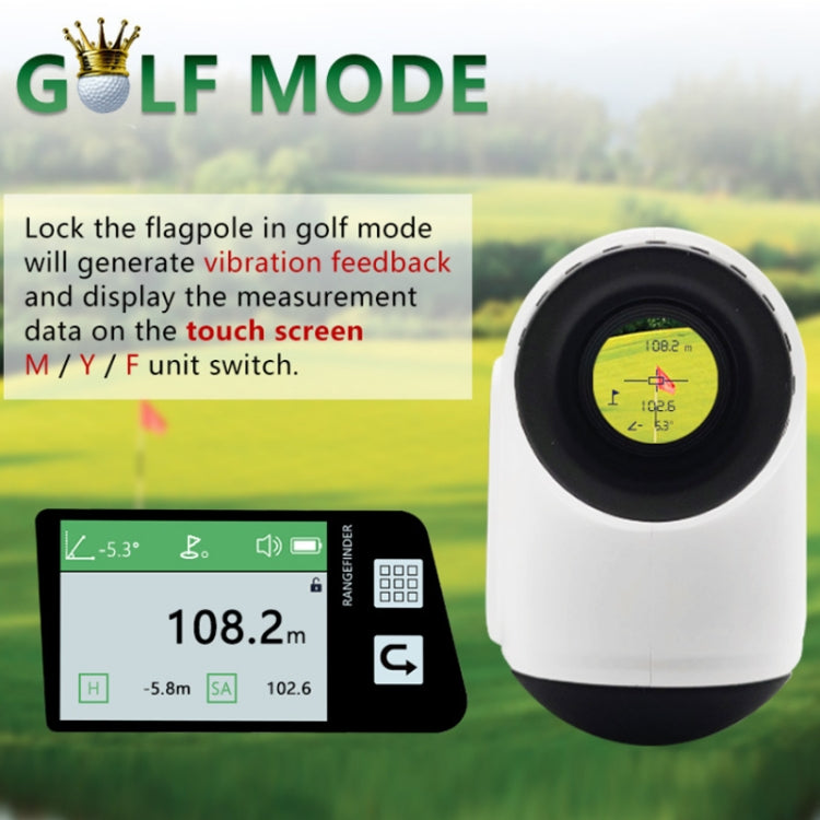 ARTBULL Touch Screen Golf Laser Speed Measurement Rangefinder(NP600) - Laser Rangefinder by ARTBULL | Online Shopping UK | buy2fix