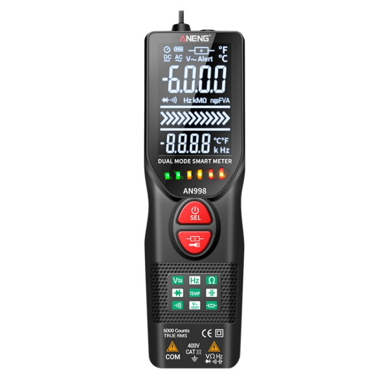 ANENG AN998 Smart Dual Mode Line Detection Induction Pen Multimeter - Consumer Electronics by ANENG | Online Shopping UK | buy2fix