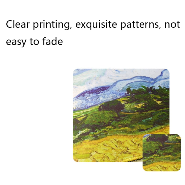 300x800x1.5mm Unlocked Am002 Large Oil Painting Desk Rubber Mouse Pad(Cypress) - Mouse Pads by buy2fix | Online Shopping UK | buy2fix