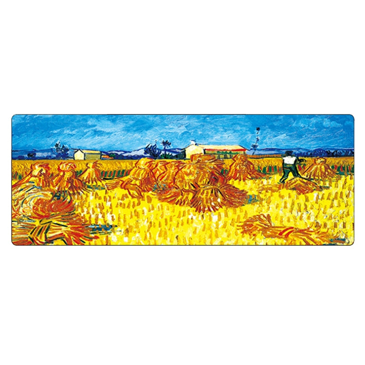 300x800x5mm Locked Am002 Large Oil Painting Desk Rubber Mouse Pad(Scarecrow) - Mouse Pads by buy2fix | Online Shopping UK | buy2fix