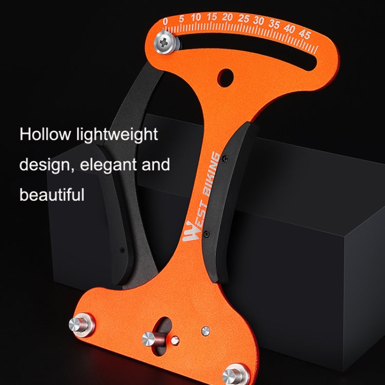 WEST BIKING Bicycle Spoke Tension Meter Rim Tensioner Calibrator(Orange) - Outdoor & Sports by WEST BIKING | Online Shopping UK | buy2fix