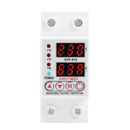 SINOTIMER SVP-918 Adjustable Self-resetting Intelligent Under-voltage Protector, Current:  63A - Consumer Electronics by buy2fix | Online Shopping UK | buy2fix