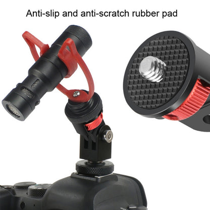 1/4 Inch Screw Converter Tripod Adapter for Sport Camera(Red Black) - Connection Mount by null | Online Shopping UK | buy2fix