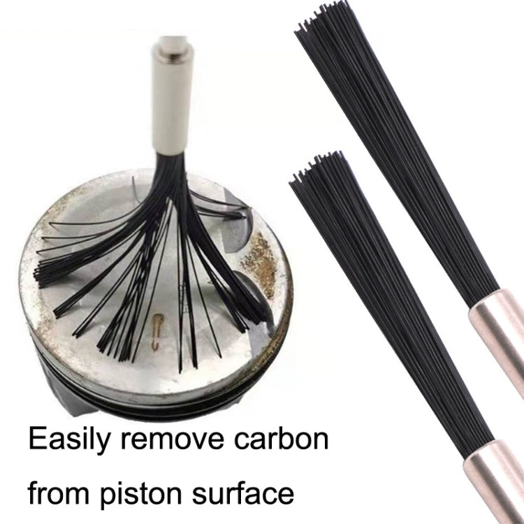 2 PCS Car Engine Cylinder Carbon Cleaning Brush, Specification: Brush Head - In Car by buy2fix | Online Shopping UK | buy2fix