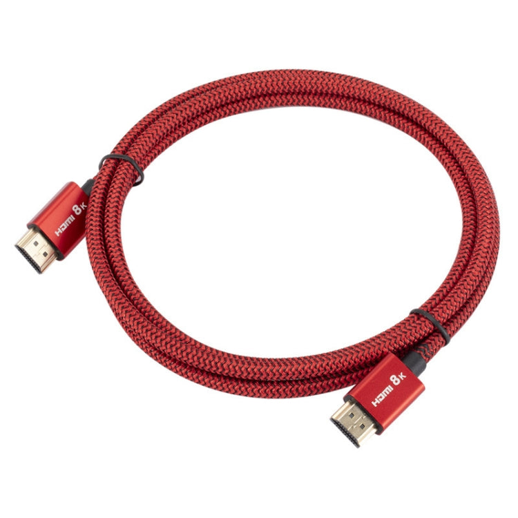 1m Computer Projection Connection 8K HD HDMI Cable Color Random Delivery - Cable by buy2fix | Online Shopping UK | buy2fix