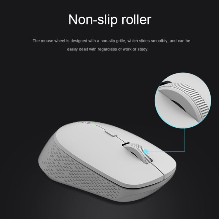 Rapoo M300G 1600DPI 3 Keys Laptop Office Silent Wireless Bluetooth Mouse(Blue) - Wireless Mice by Rapoo | Online Shopping UK | buy2fix