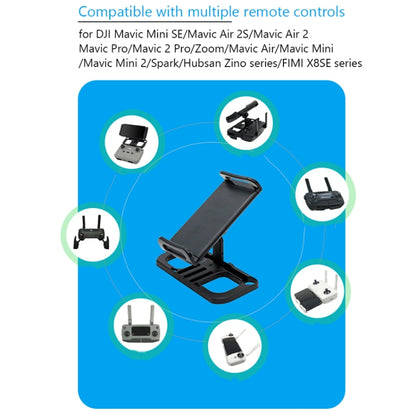 Drone Remote Controller Holder Tablet Extended Bracket Clip With Lanyard & 8 Pin Line - DJI & GoPro Accessories by buy2fix | Online Shopping UK | buy2fix