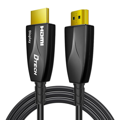 DTECH HDMI 2.0 Version Fiber Optical Line 4K 60Hz Large Screen TV Engineering Wiring, Length: 10m - Cable by DTECH | Online Shopping UK | buy2fix