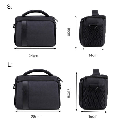 JRC MR70 SLR Single-shoulder Messenger Bag, Size: S(Black) - Camera Accessories by JRC | Online Shopping UK | buy2fix