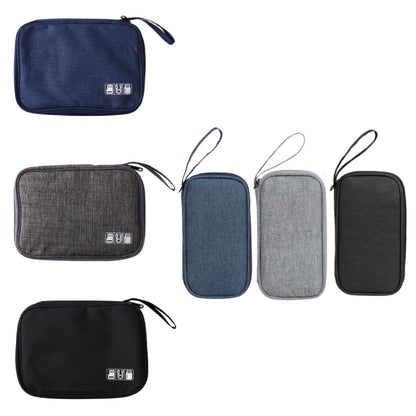 Power Hard Drive Digital Accessories Dustproof Storage Bag, Style: Data Cable Bag (Navy) - Hard Drive Bags & Cases by buy2fix | Online Shopping UK | buy2fix