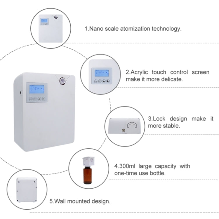 Intelligent Remote Mobile Phone Control Automatic Aromatherapy Machine(UK Plug) - Home & Garden by buy2fix | Online Shopping UK | buy2fix