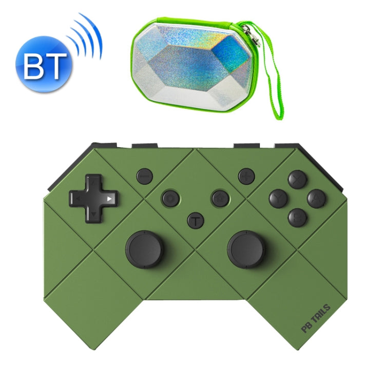 PB TAILS For Switch Bluetooth Wireless Gamepad, Style: Deluxe Edition (Army Green) - Gamepads by buy2fix | Online Shopping UK | buy2fix