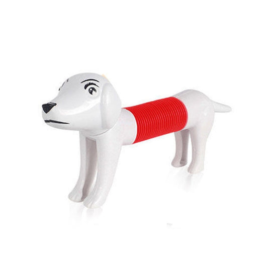 5 PCS Retractable Dog Puzzle Decompression Telescopic Tube Toy(White) - Fidget Cube by buy2fix | Online Shopping UK | buy2fix