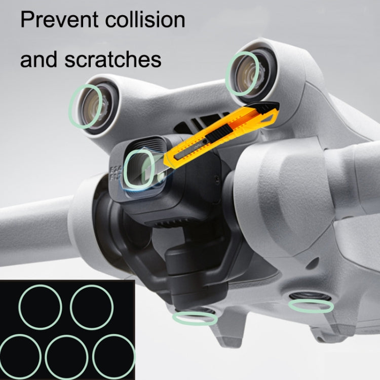 MN3-BHM-SF For DJI Mini 3 Pro Sensor + Lens Protector Anti -Scratch And Anti -Bump Accessories(Black) - DJI & GoPro Accessories by buy2fix | Online Shopping UK | buy2fix