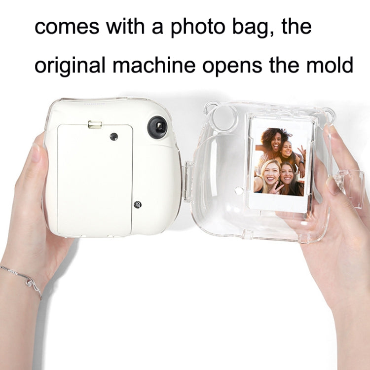 CAIUL Photo Pouch Transparent Storage Protective Case For FUJIEILM instax Mini7+(Transparent) - Camera Accessories by CAIUL | Online Shopping UK | buy2fix