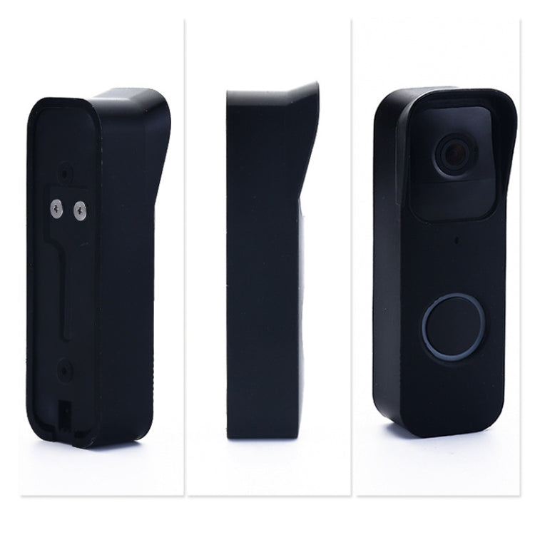 Silicone Cover for Blink A363 Wireless Doorbell(Black) - Security by buy2fix | Online Shopping UK | buy2fix