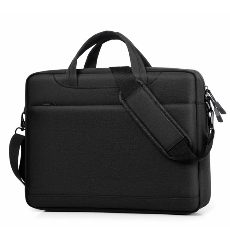 Airbag Thickened Laptop Portable Messenger Bag, Size: 15.6-16.1 inches(Black) - 15 inch by buy2fix | Online Shopping UK | buy2fix