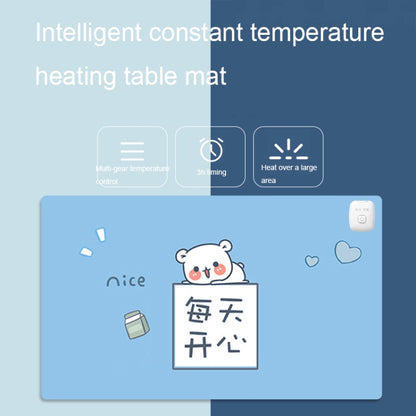 Intelligent Timing Heating Waterproof Warm Mouse Pad CN Plug, Size: 60x36cm(Cute Mouse) - Mouse Pads by buy2fix | Online Shopping UK | buy2fix