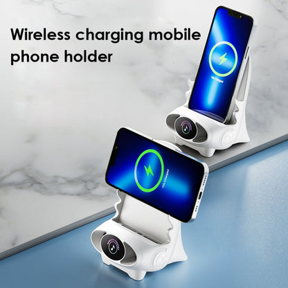 15W Chair Wireless Charger Aromatherapy Phone Stand,Spec: Ordinary White - Apple Accessories by buy2fix | Online Shopping UK | buy2fix