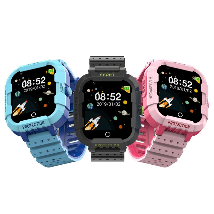 DF75 1.4 Inch 4G GPS Positioning Children Waterproof Smart Calling Watch With SOS Function(Pink) - Smart Wear by buy2fix | Online Shopping UK | buy2fix