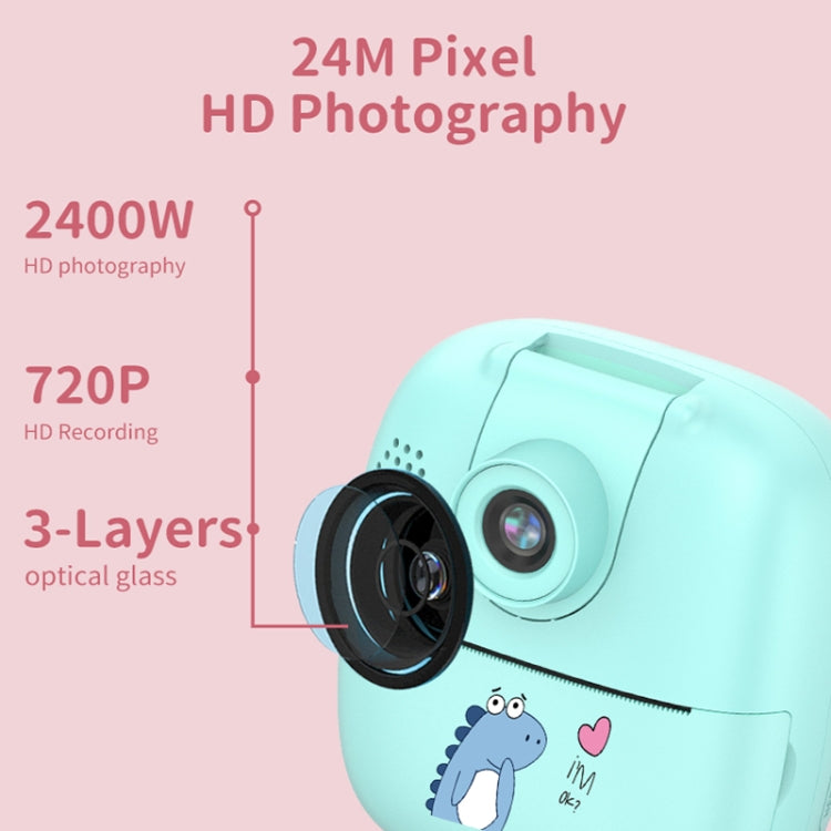 A18 HD Printable Cartoon Kids Digital Camera with Rotating Lens, Spec: Blue - Consumer Electronics by buy2fix | Online Shopping UK | buy2fix