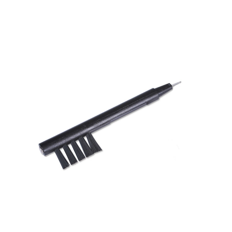 2 PCS 3 In 1 Hearing Aid Cleaning Brush with Wax Loop and Battery Magnet(Black) - Others by buy2fix | Online Shopping UK | buy2fix