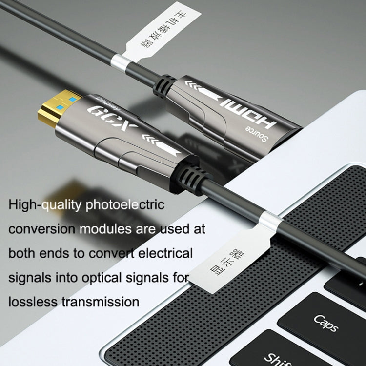 HDMI 2.0 Male To HDMI 2.0 Male 4K HD Active Optical Cable, Cable Length: 70m - Audio Optical Cables by buy2fix | Online Shopping UK | buy2fix