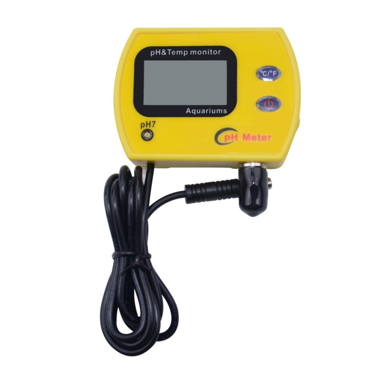 PH Tester Durable Acid Meter Swimming Pool Temperature Monitor With Backlight, Plug Type: EU Plug - Consumer Electronics by buy2fix | Online Shopping UK | buy2fix