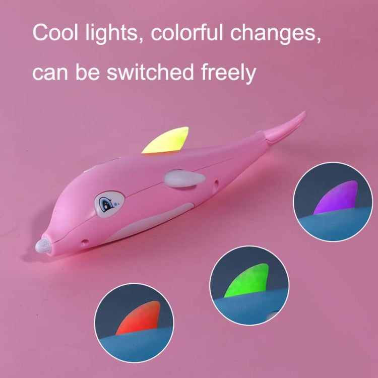 Children 3D Printing Pen Low Temperature Intelligent Screen Display Voice Drawing Pen, Style:, Color: 33 Colors (Blue) - Consumer Electronics by buy2fix | Online Shopping UK | buy2fix