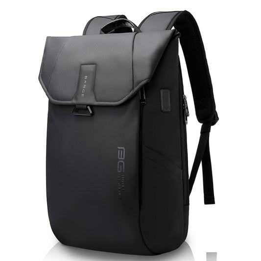 BANGE BG-2575  Anti theft Waterproof Laptop Backpack 15.6 Inch Daily Work Business Backpack(Black) - Backpack by BANGE | Online Shopping UK | buy2fix