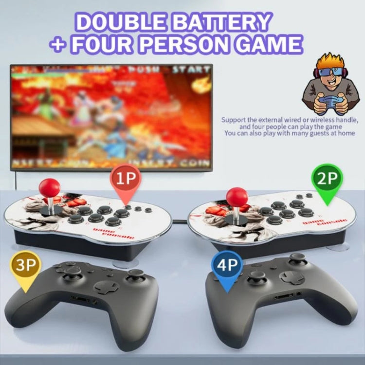 MANTE1 MT6 TV Console Game Joystick Turret HD 4K Game 32G Built-in 10000 Games - Pocket Console by MANTE1 | Online Shopping UK | buy2fix