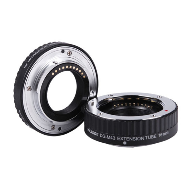 For Panasonic/Olympus VILTROX DG-M43 Camera Automatic Close-Up Ring Macro Ring Set - Stepping Ring by VILTROX | Online Shopping UK | buy2fix