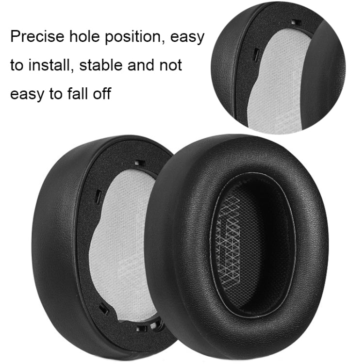 1pair Headphone Sponge Case For JBL Live 650BTNC/660/E65BTNC/Duet NC(Net Black) - Apple Accessories by buy2fix | Online Shopping UK | buy2fix