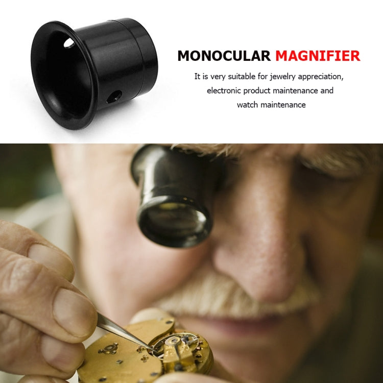 5pcs Eyepiece Magnifier Glass Lens Eyepiece Type Repair Magnifier, Times: 10X - Consumer Electronics by buy2fix | Online Shopping UK | buy2fix