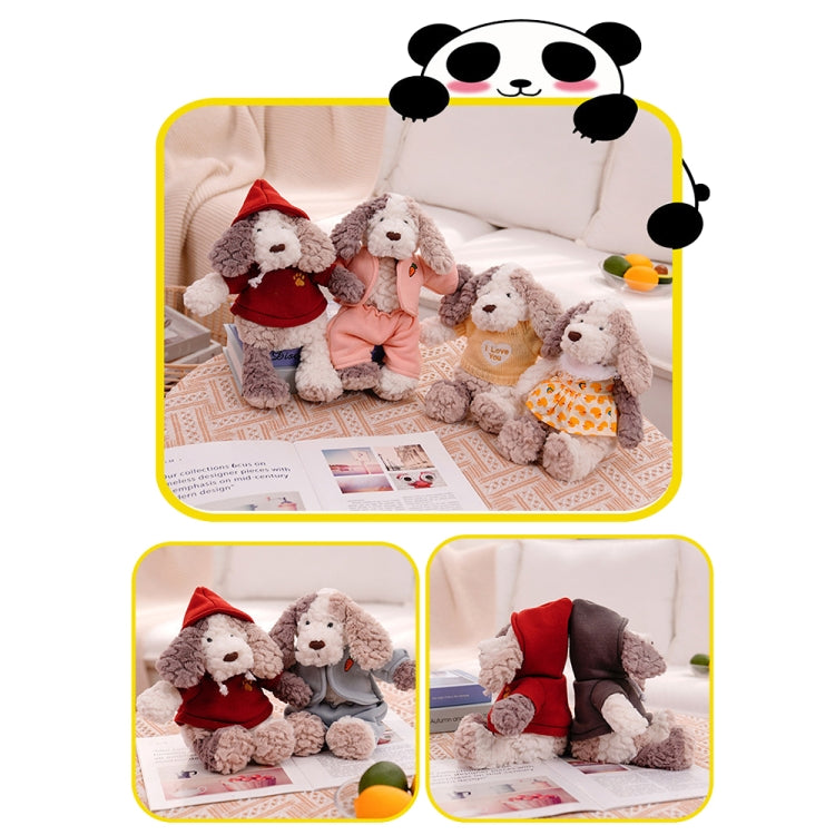 Cute Dressing Teddy Plush Toys Decorative Gift Plush Doll, Color: Red Hoodie - Soft Toys by buy2fix | Online Shopping UK | buy2fix