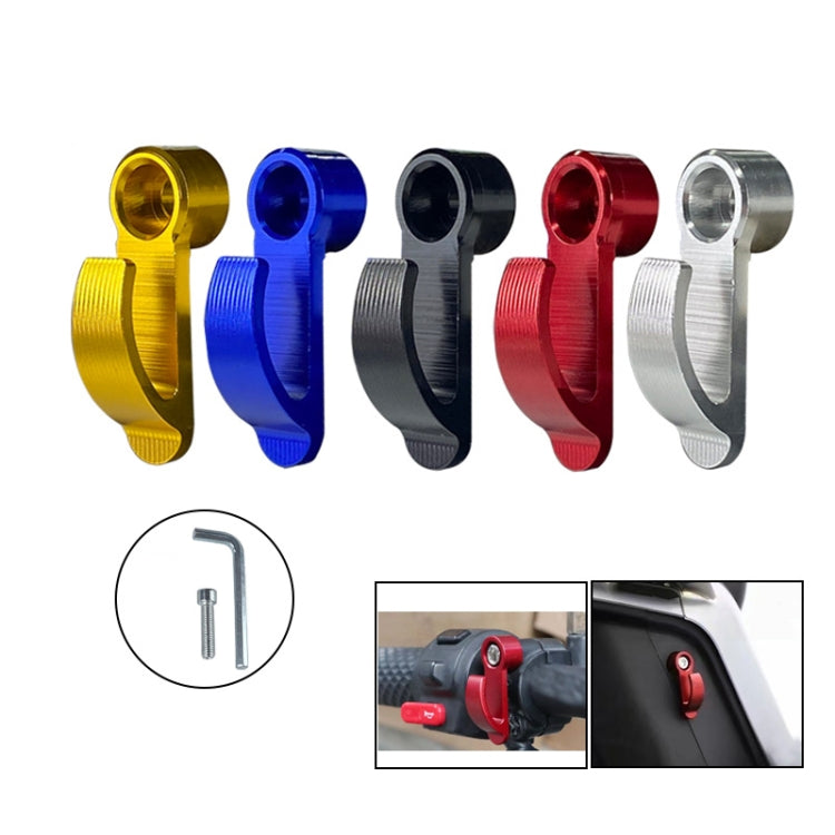 2pcs Motorcycle Modified Helmet Hook Scooter Side Storage Hook(Black) - In Car by buy2fix | Online Shopping UK | buy2fix